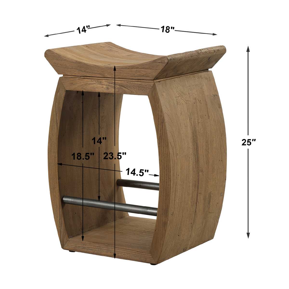 Elevated Counter Stool