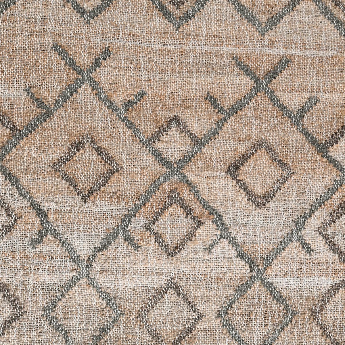 Natural/Sage 80% Jute Jute & Seagras Accona Rug Collection