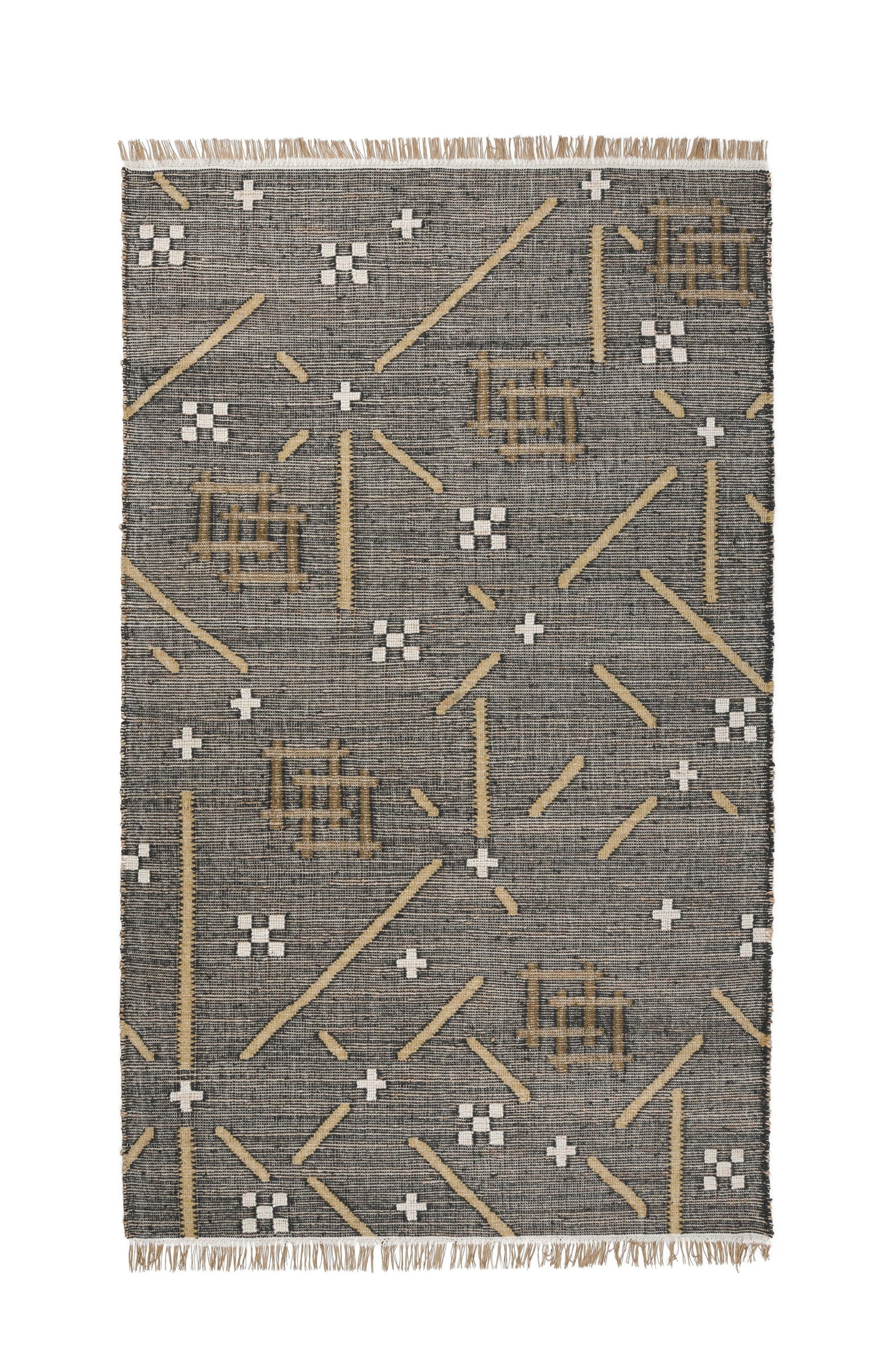 Black Multi 60% Wool Wool & Wool Blend Belfast Caviar Rug Collection