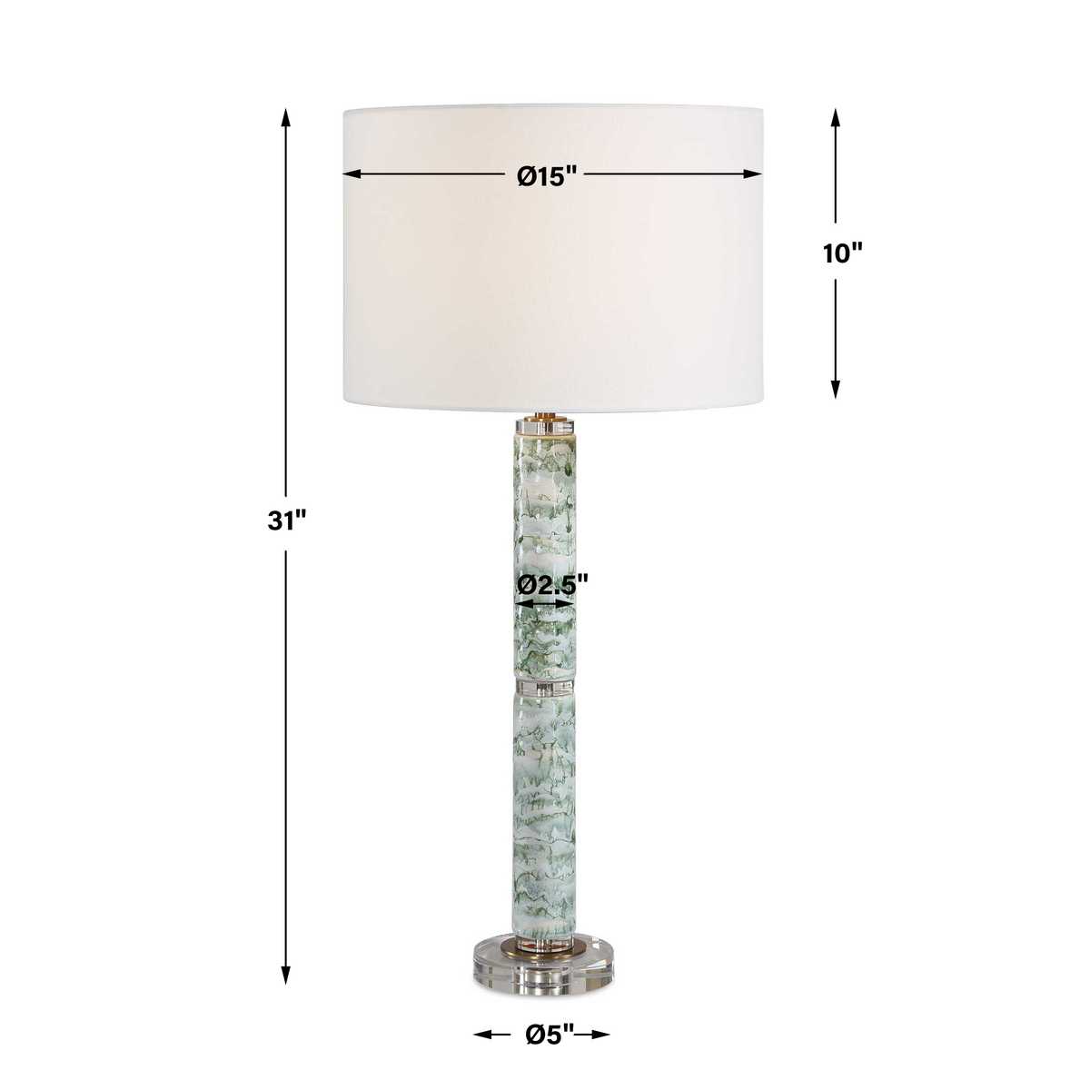 Vernon 8 Table Lamp