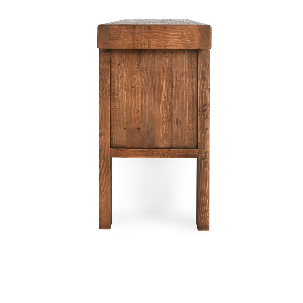 Mission Brown Reclaimed Pine Console Table Lahey Eleven-Drawer Console Table Collection