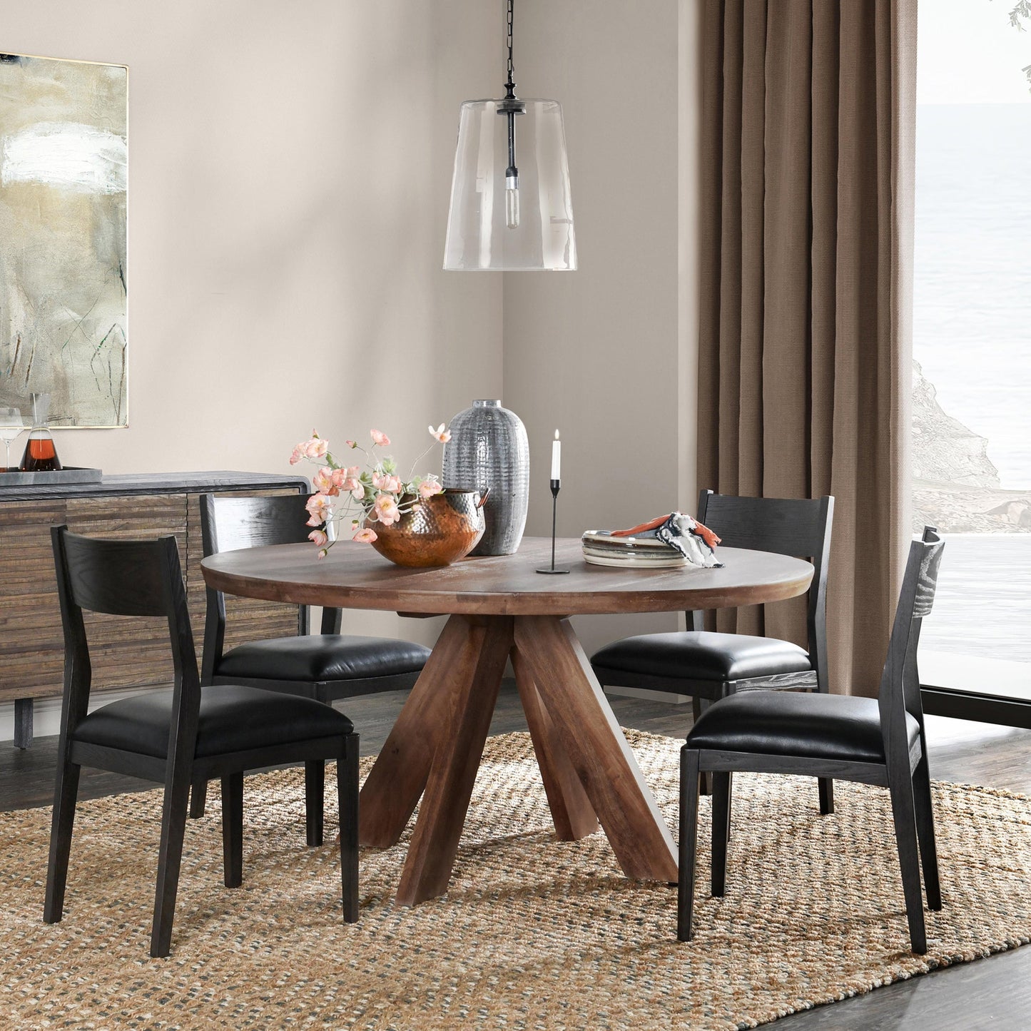 Rodrigo Dining Table Hickory Brown
