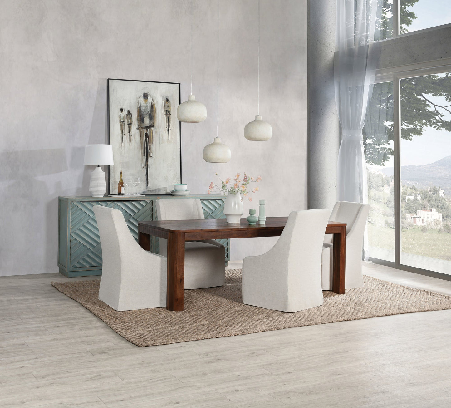 Rustic Brown Reclaimed Wood Dining Table Nemi Dining Table Collection