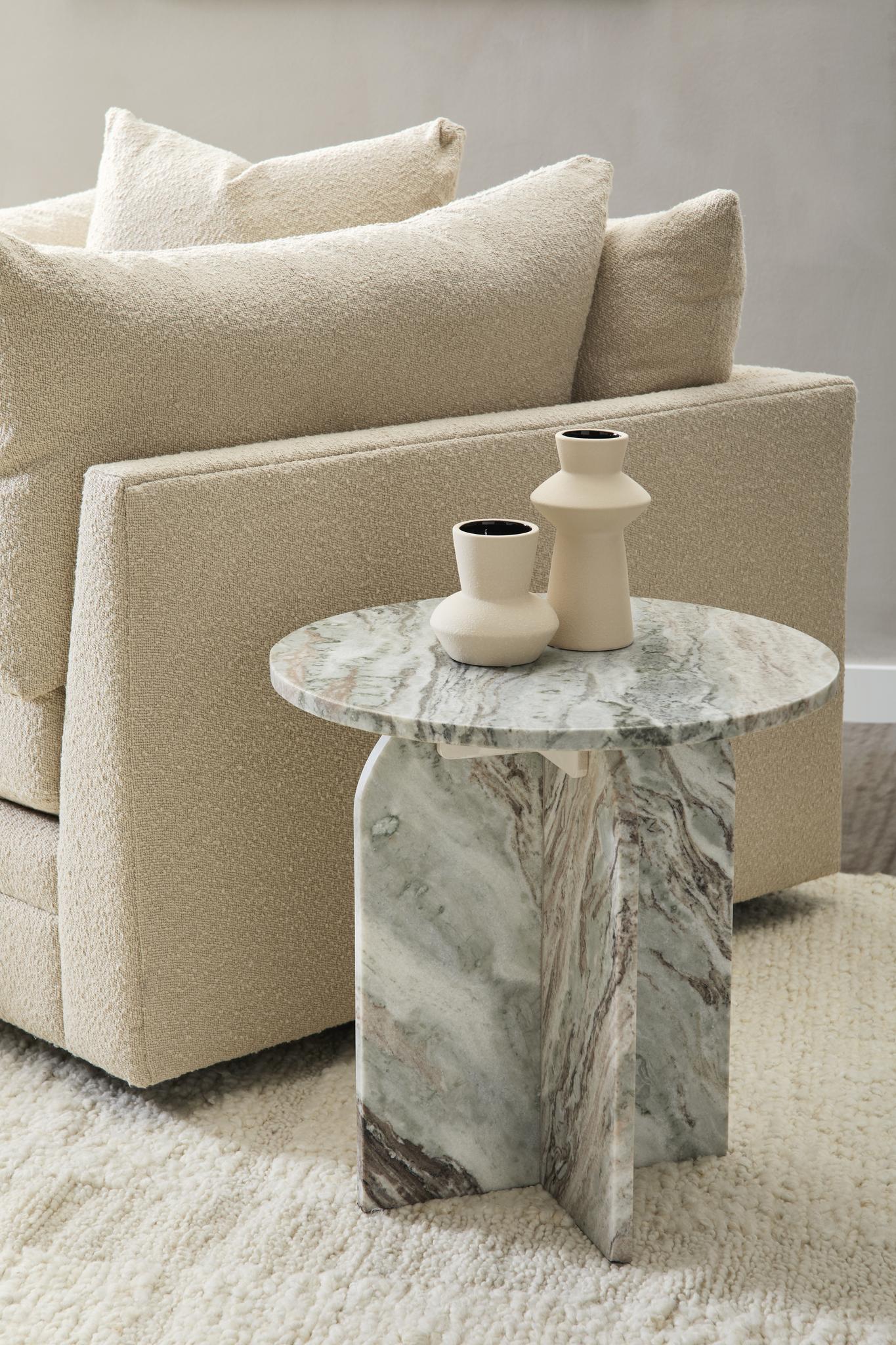 Rusty Gray Marble Accent & End Table Reilly End Table Collection