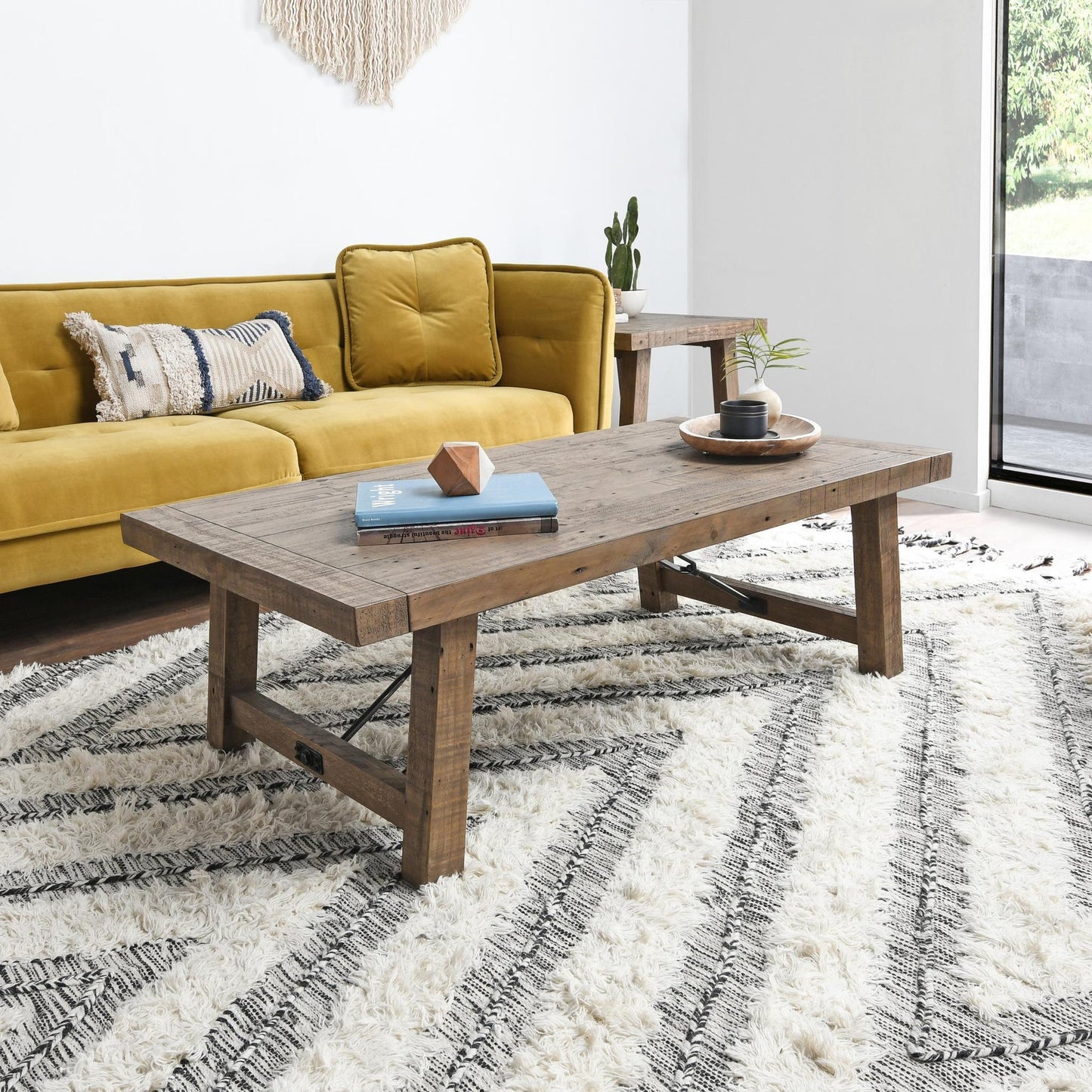 Distressed Brown Reclaimed Pine Coffee Table Tuscany Coffee Table Collection