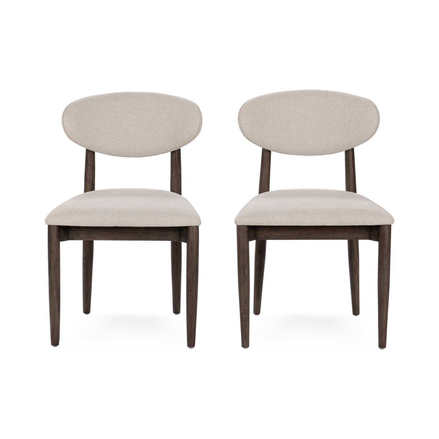 Toasted Brown Reclaimed Oak Dining Chair Tiber Dining Chair Set of 2 Collection
