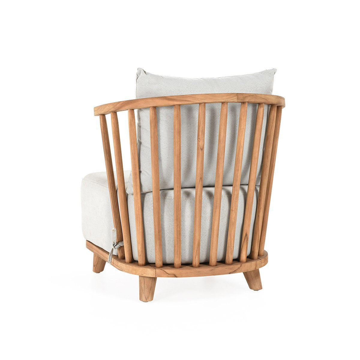 Natural Teak Wood Outdoor Accent Chair Hearst Outdoor Accent Chair Collection