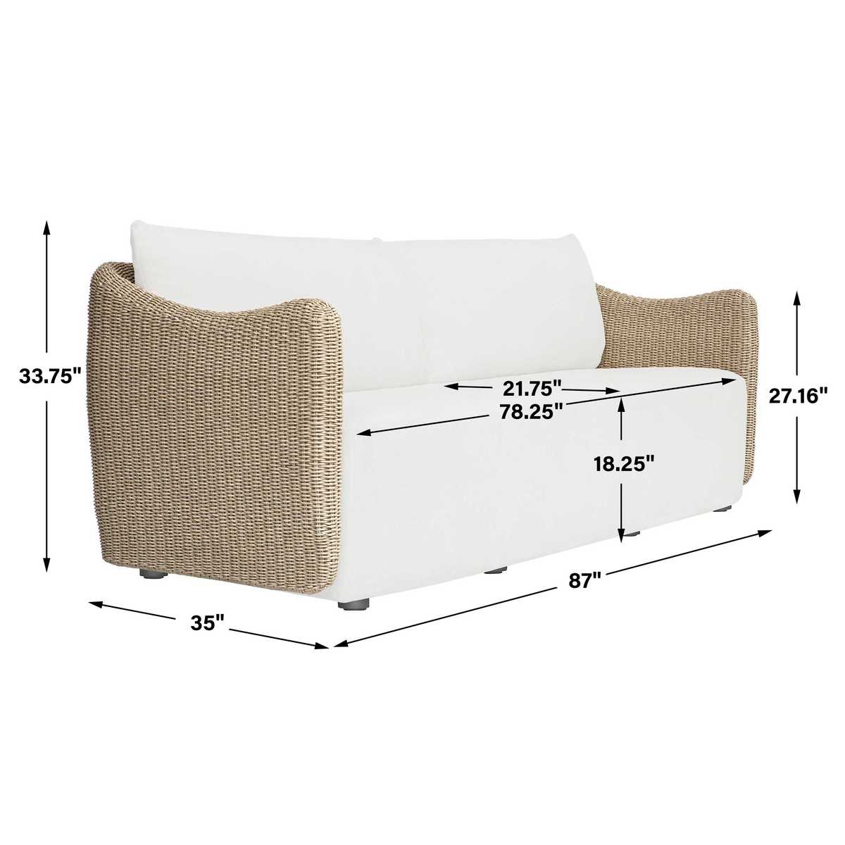 Refined Sofa
