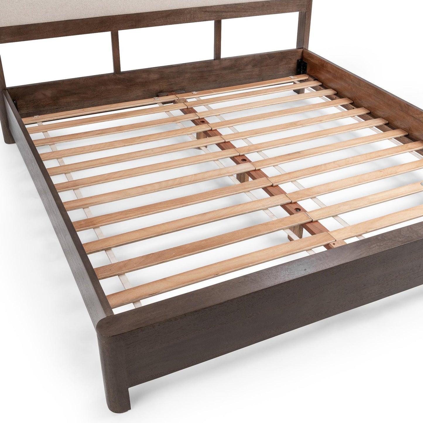 Cocoa Brown Mango Wood Eastern King Baylee Bed Collection