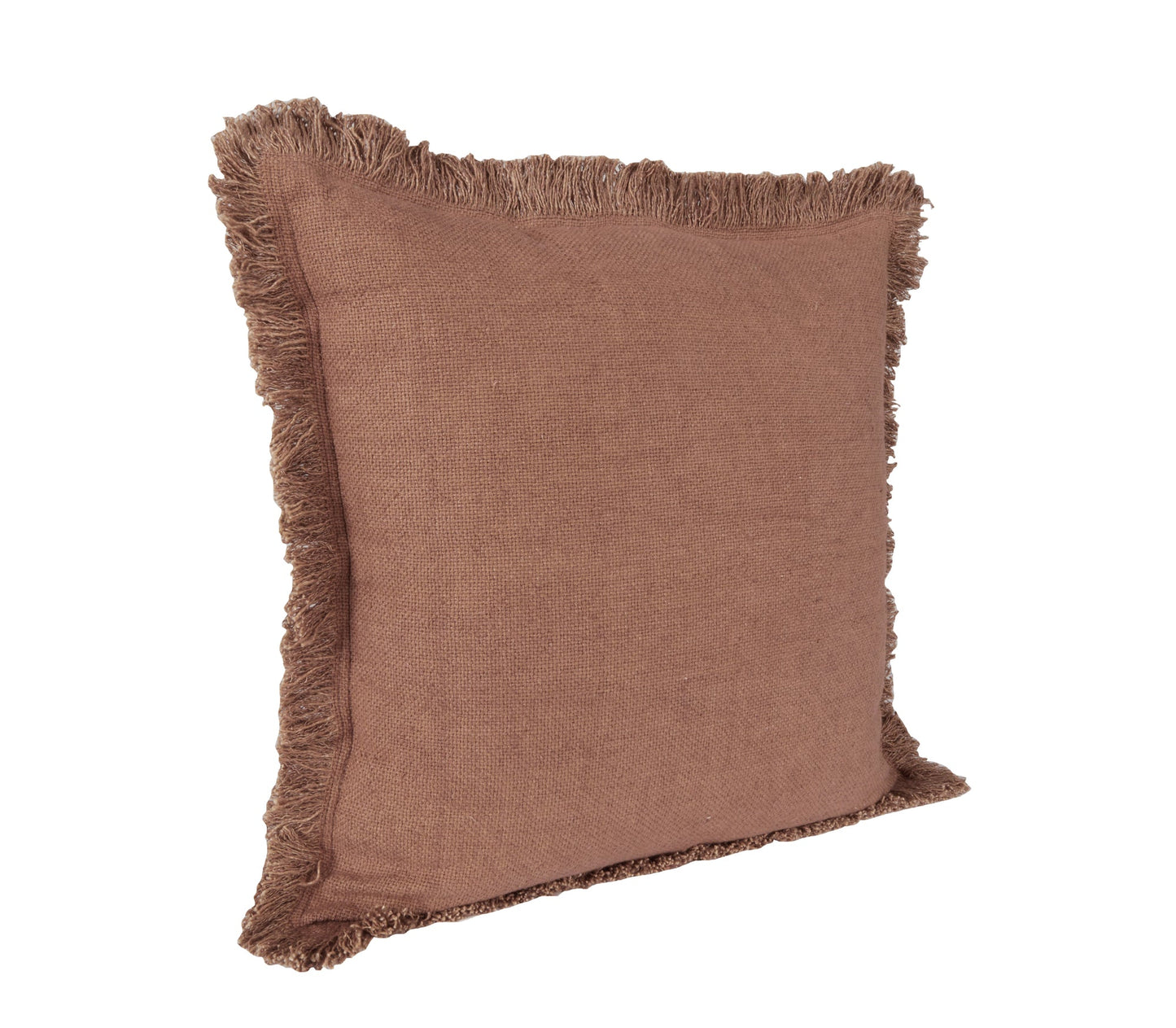 Chestnut 60% Cotton Solid SLD Lauren 22x22 Collection