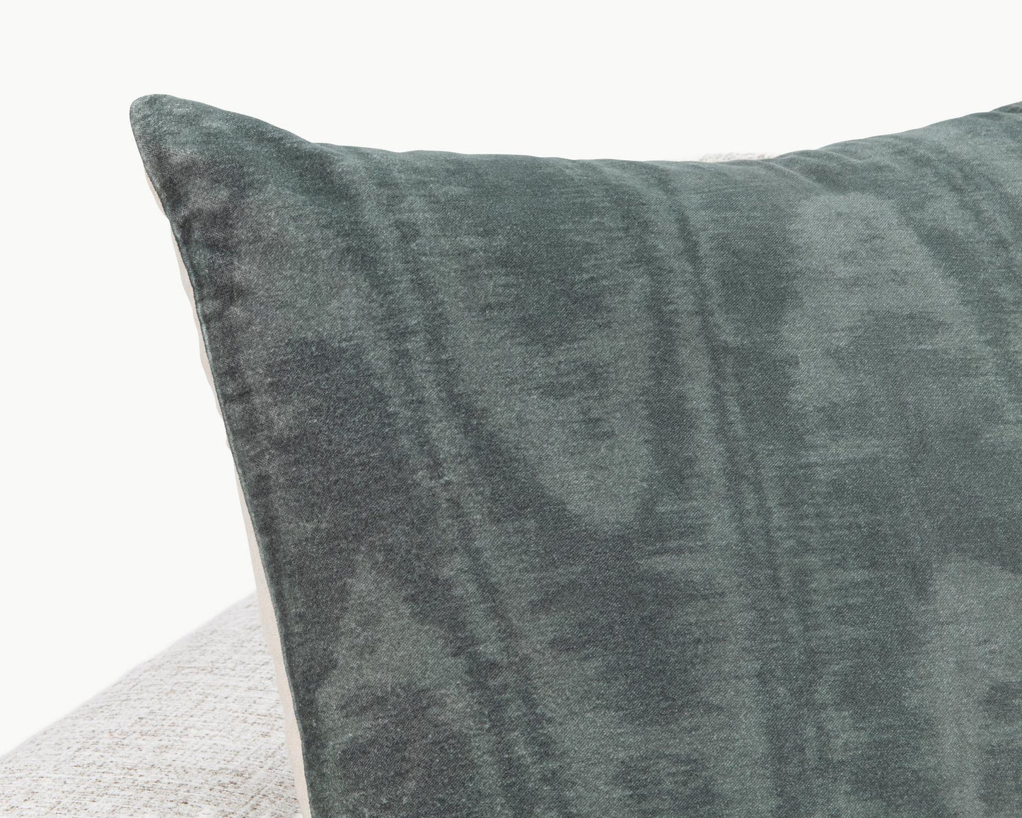 Ivy Green 100% Cotton Velvet Pattern NV Hildene 22x22 Collection