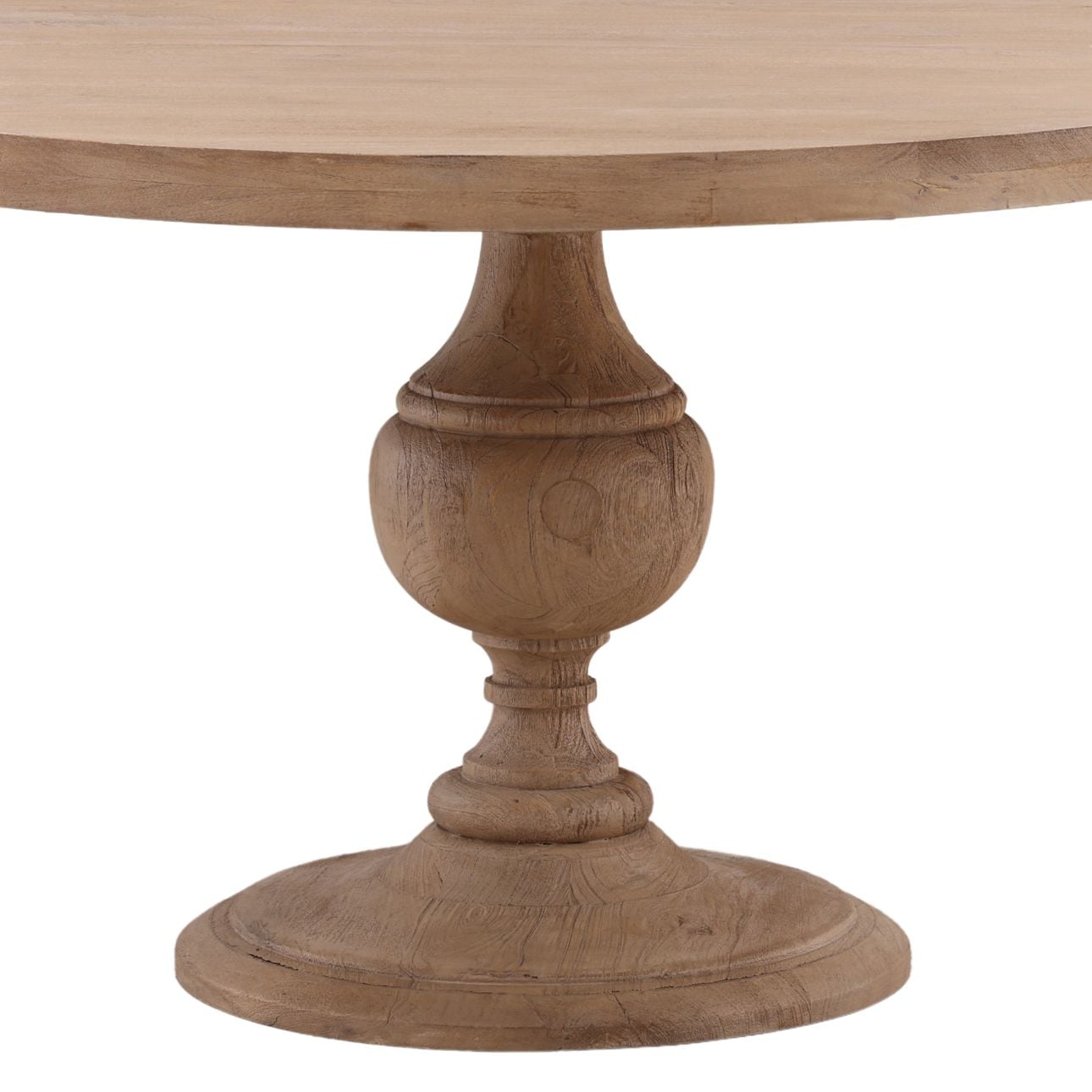 Natural Mango Wood Table 54 in Wide