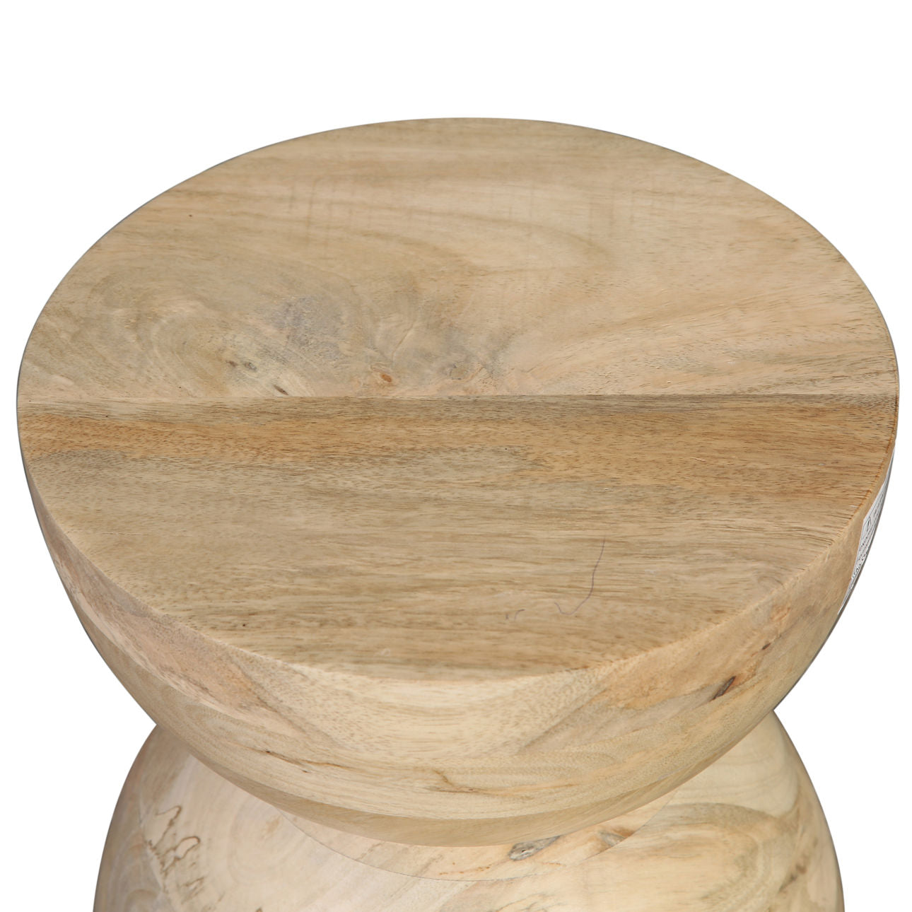 Natural Wash Mango Wood Table 12 in Wide
