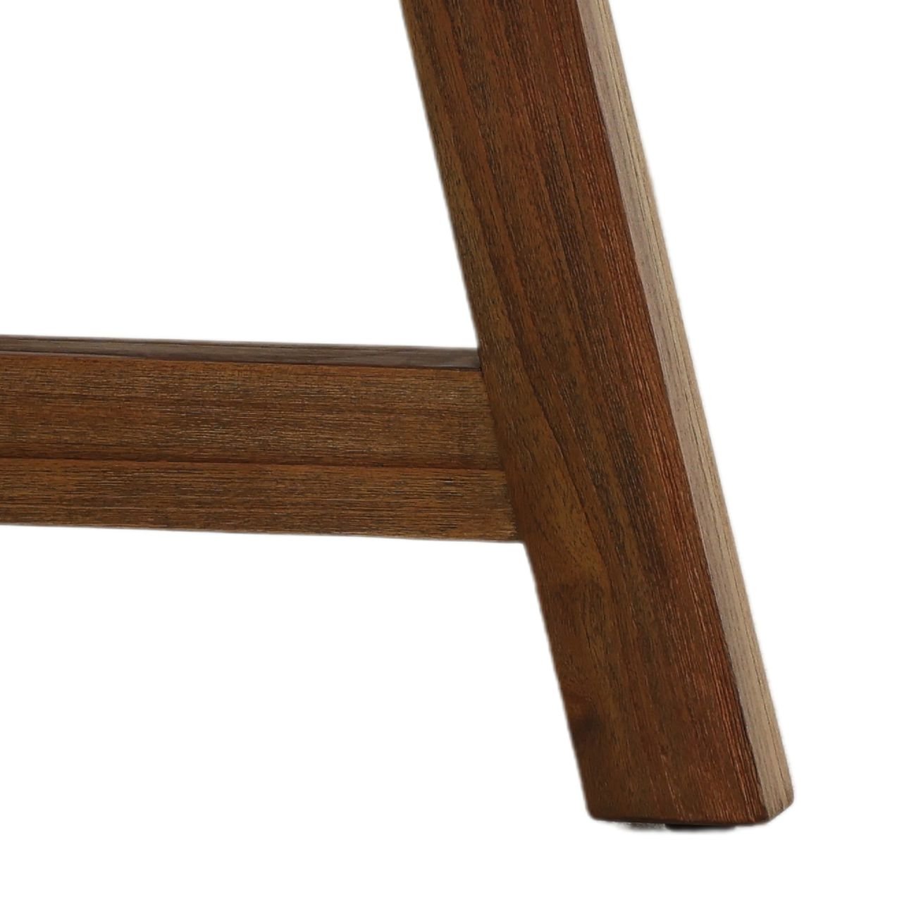 Brown Mindi Wood and Veneer Table 96 in Wide