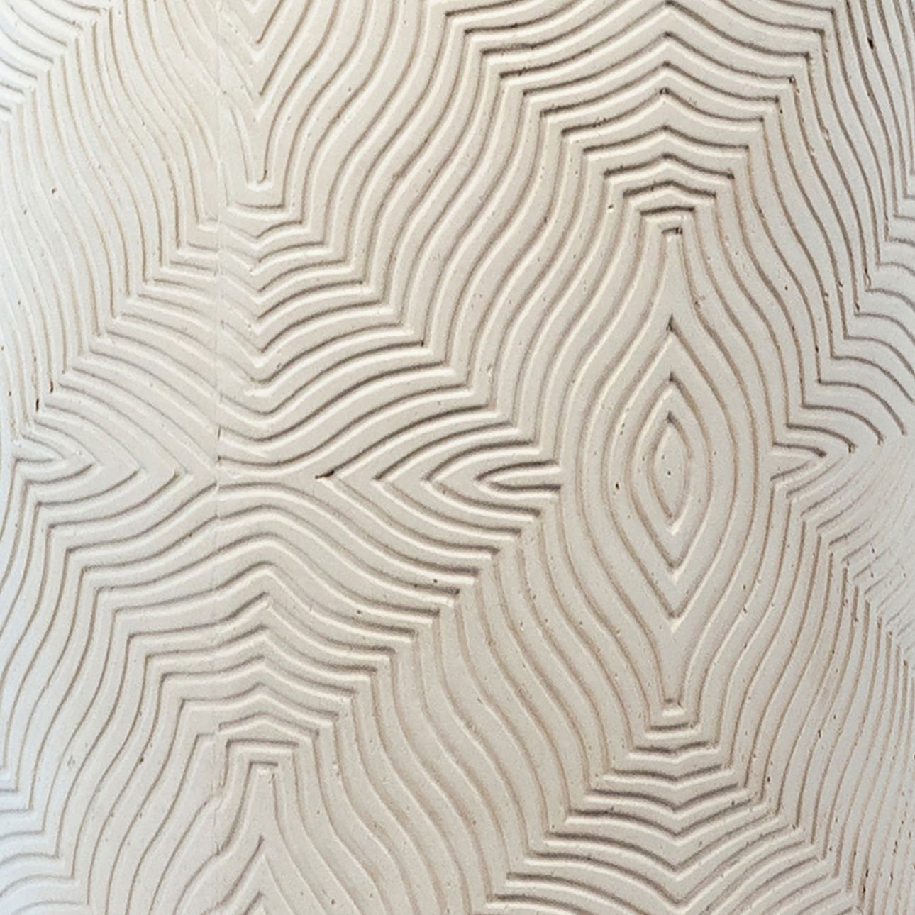 White Finish Concrete Table 14 in Wide