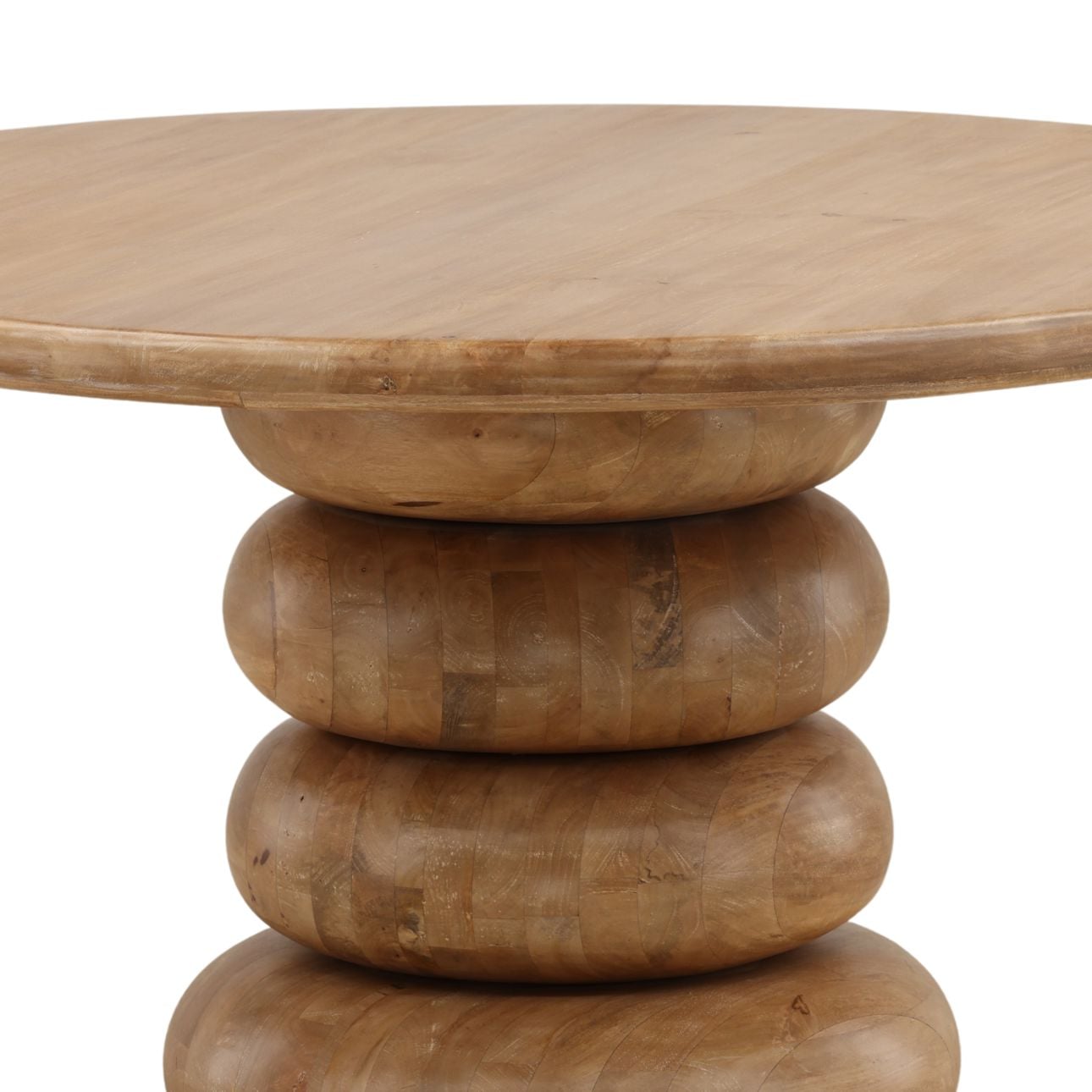 Natural Mango Wood Table 54 in Wide