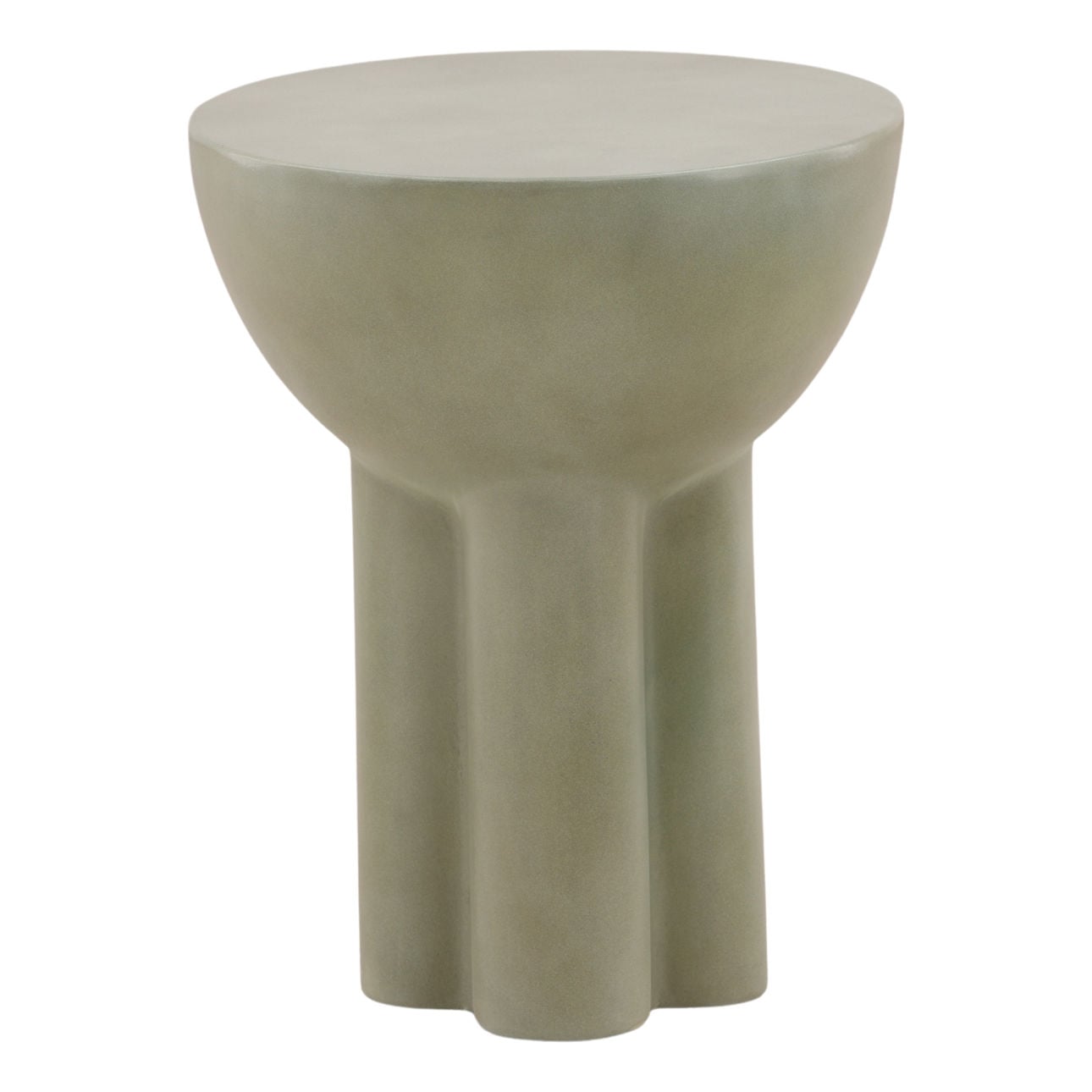 Pastel Green Lightweight Concrete Table 14 in Wide