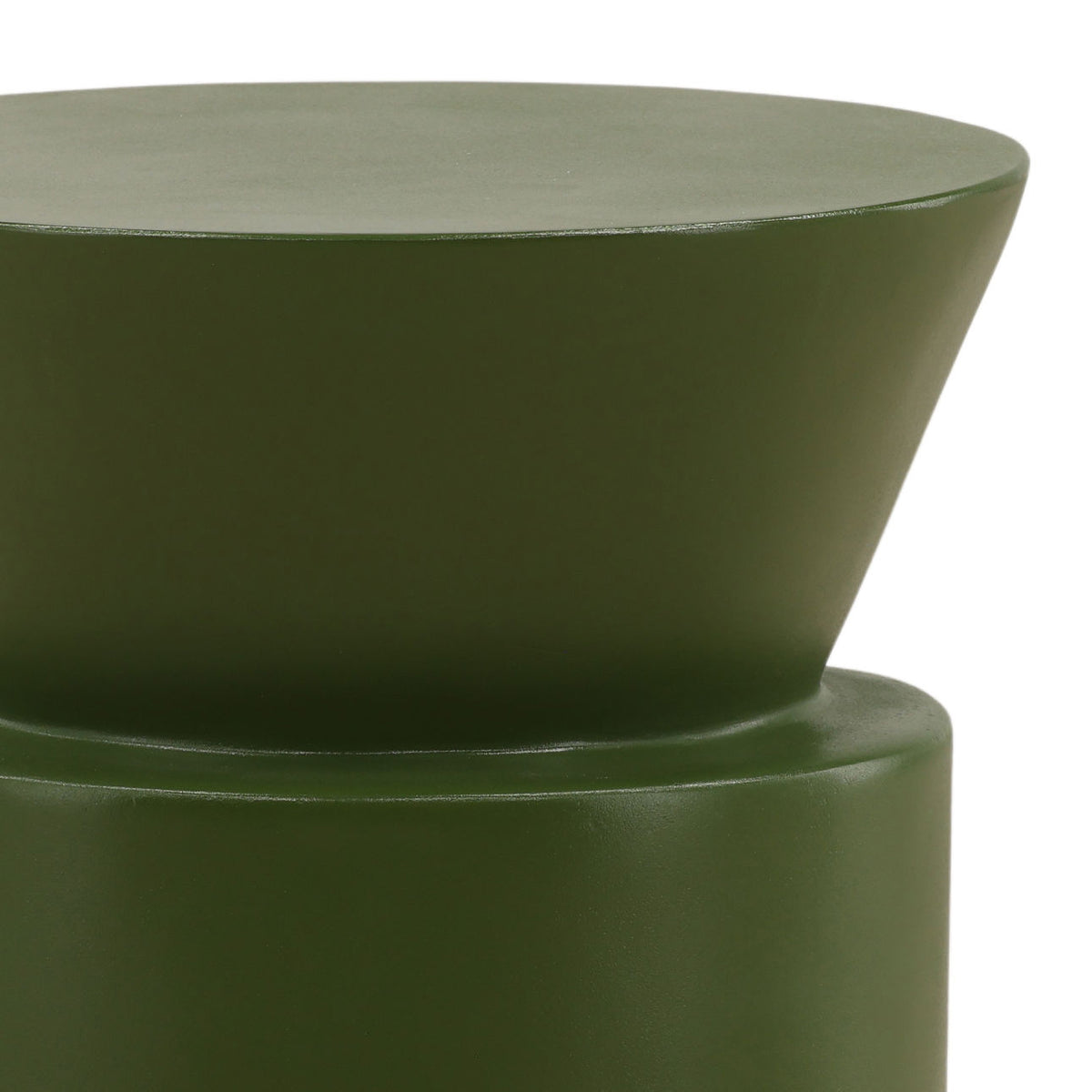 Crafted Lightweight Concrete Side Table