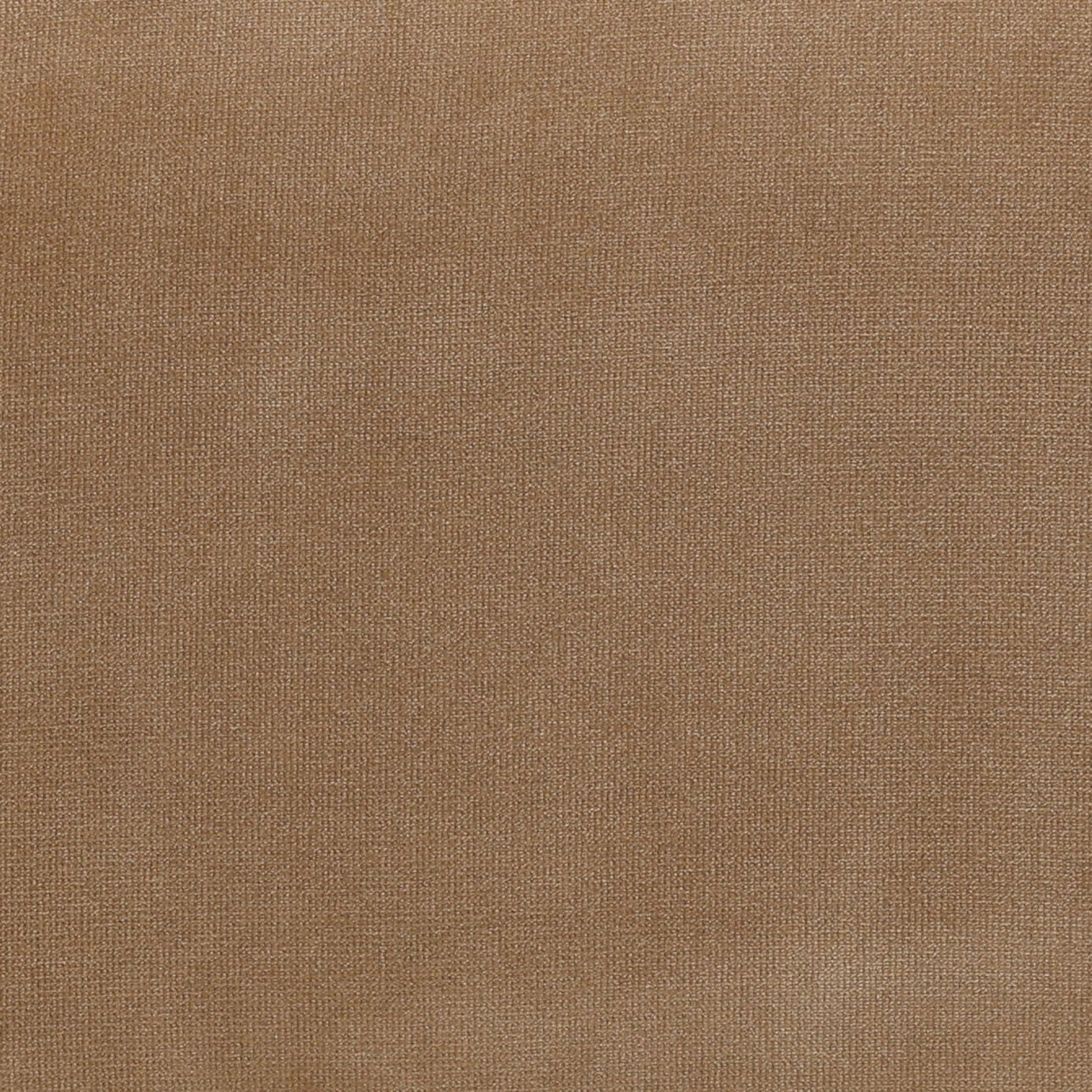 Hudson Camel Polyester Velvet Upholstery Ottoman 22 in Wide