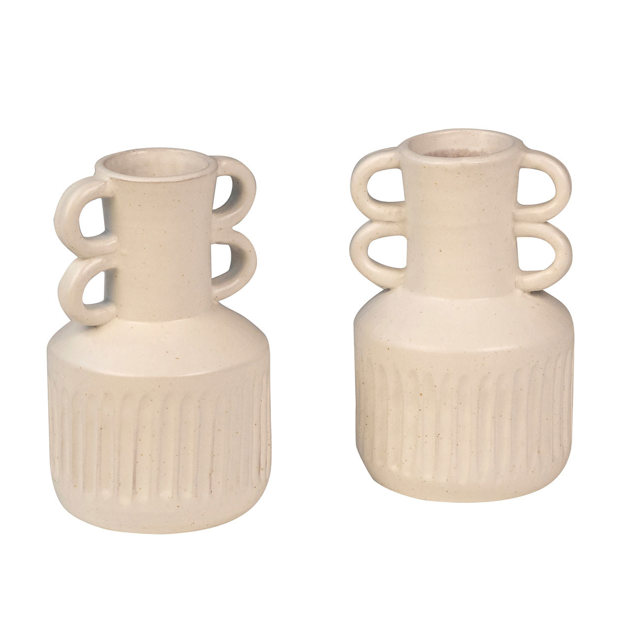 Off White Finish Ceramic of 7 in Wide