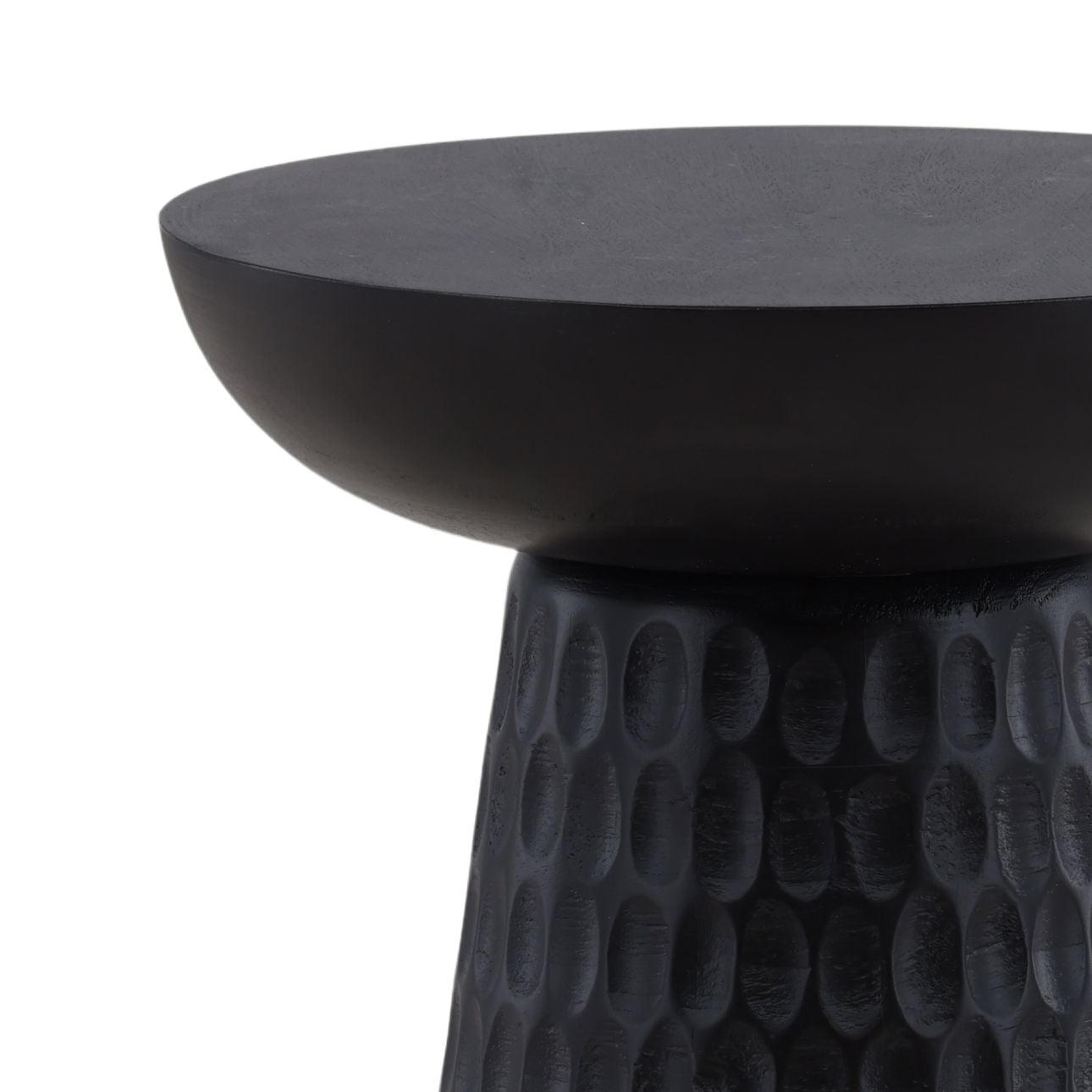 Black Mango Wood Table 14 in Wide