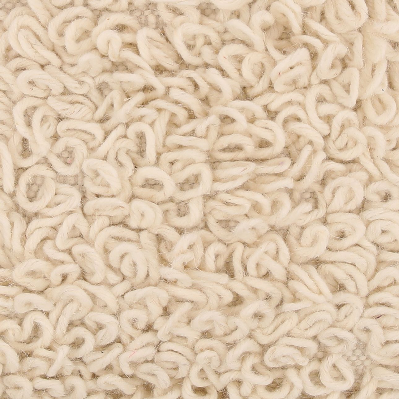 Ivory Handwoven Wool Cover Pillow 22 in Wide