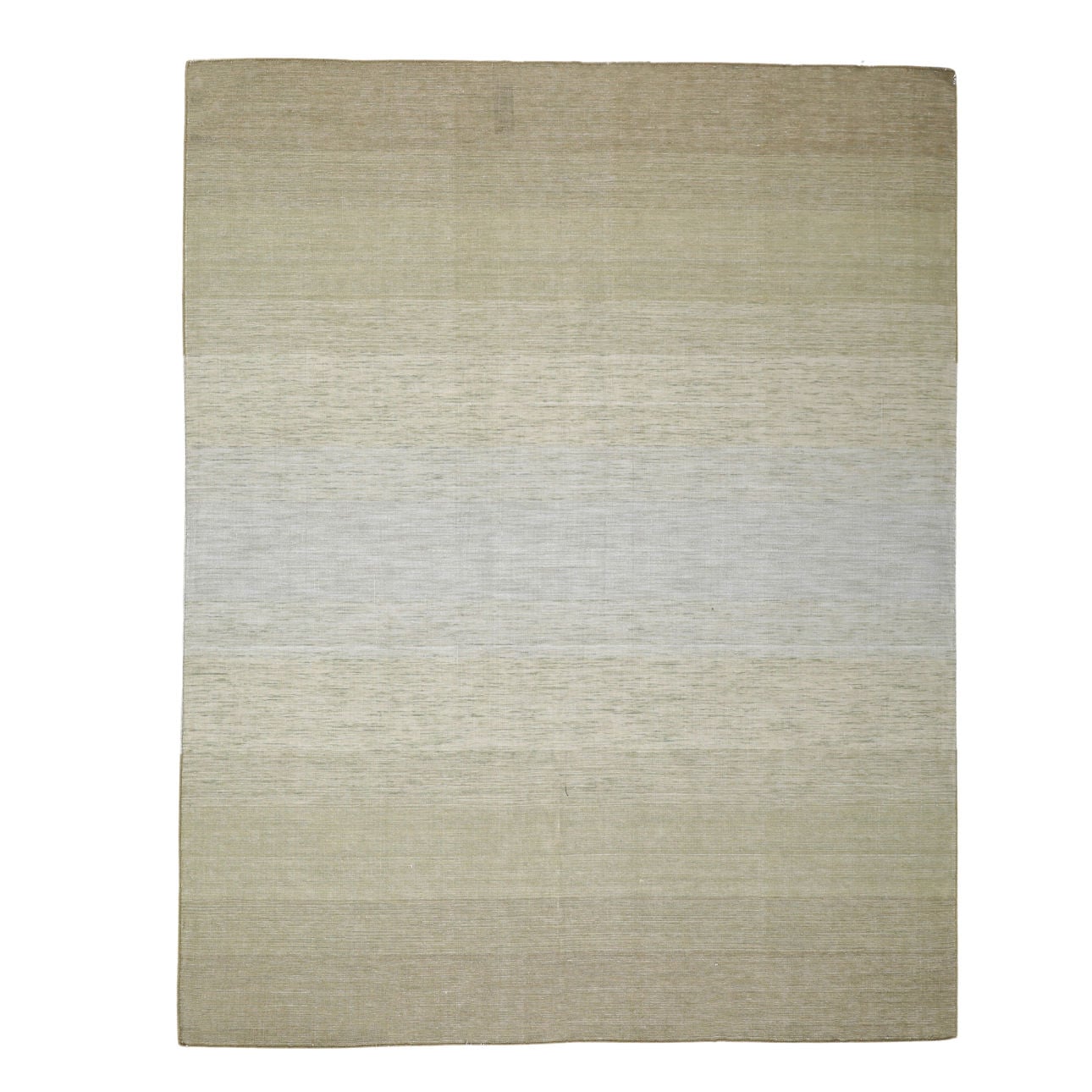 Sage Handwoven PET Yarn Rug 72 in Wide