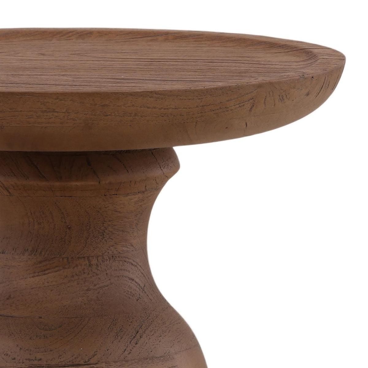 Curated Mango Wood Side Table