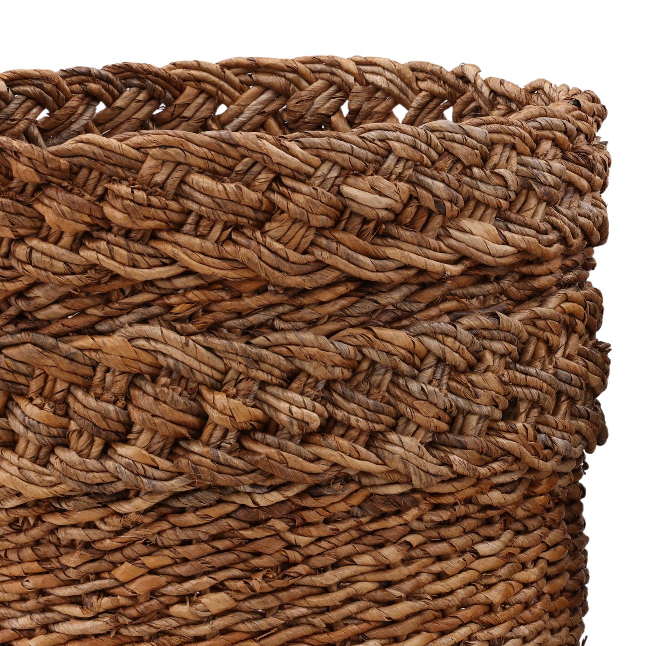 Natural Woven Banana Leaf of 21 in Wide
