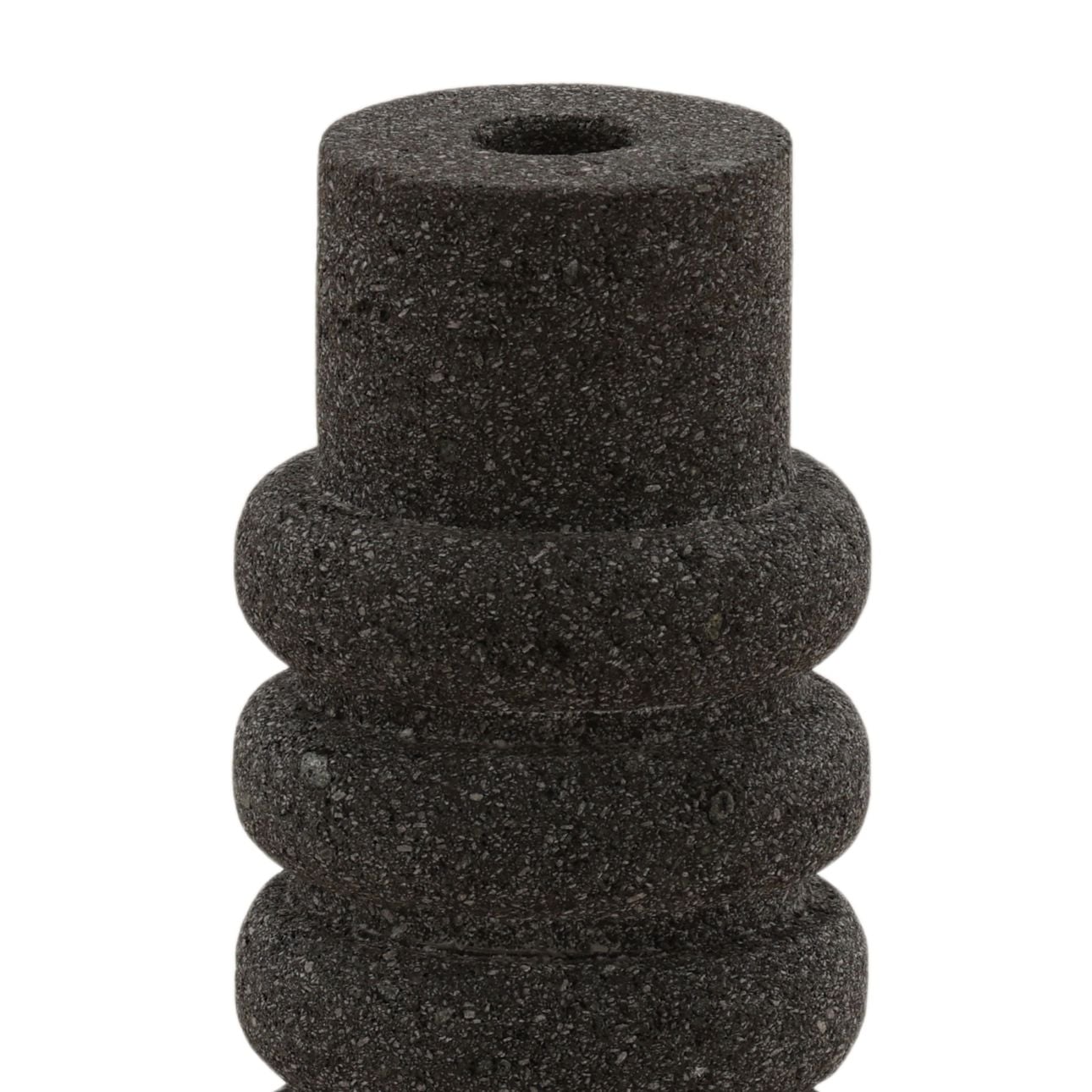 Dark Grey Lava Stone of 3.5 in Wide