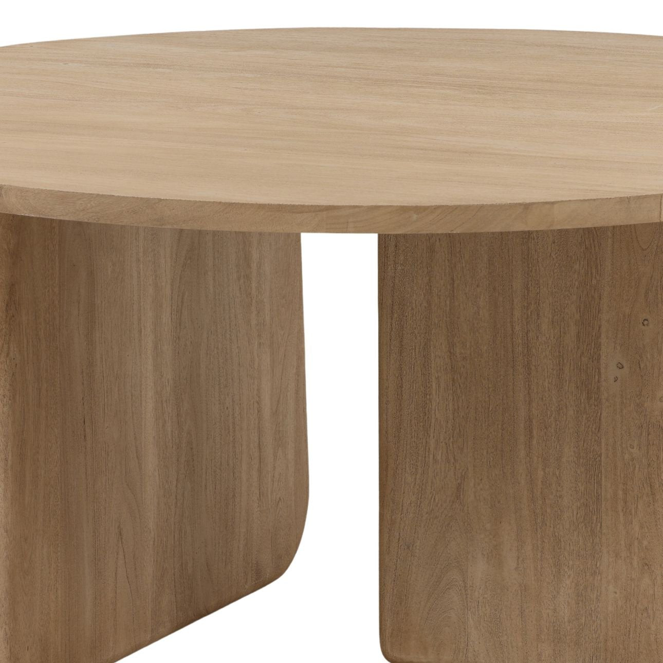 Weathered Natural Acacia Wood Table 62 in Wide