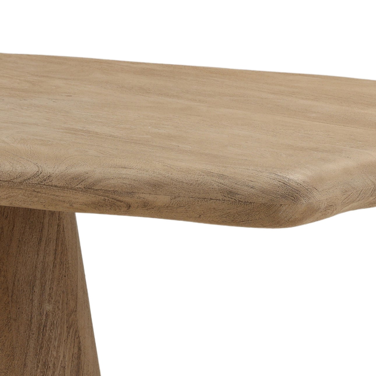 Weathered Natural Acacia Wood Table 70 in Wide