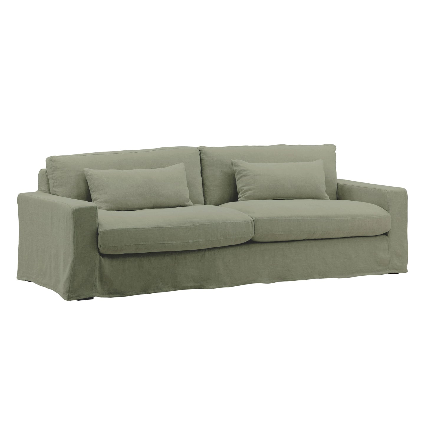 Birch Wood and Select Hardwood Sofa 92 in Wide