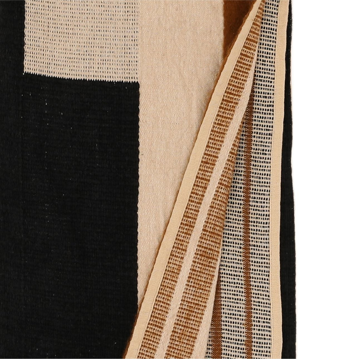 Modern Cotton, Lambswool, Acrylic, and Nylon Pillows & Throw