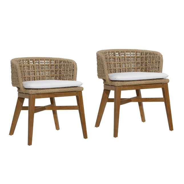 Keith Outdoor Dining Chair Set Of 2