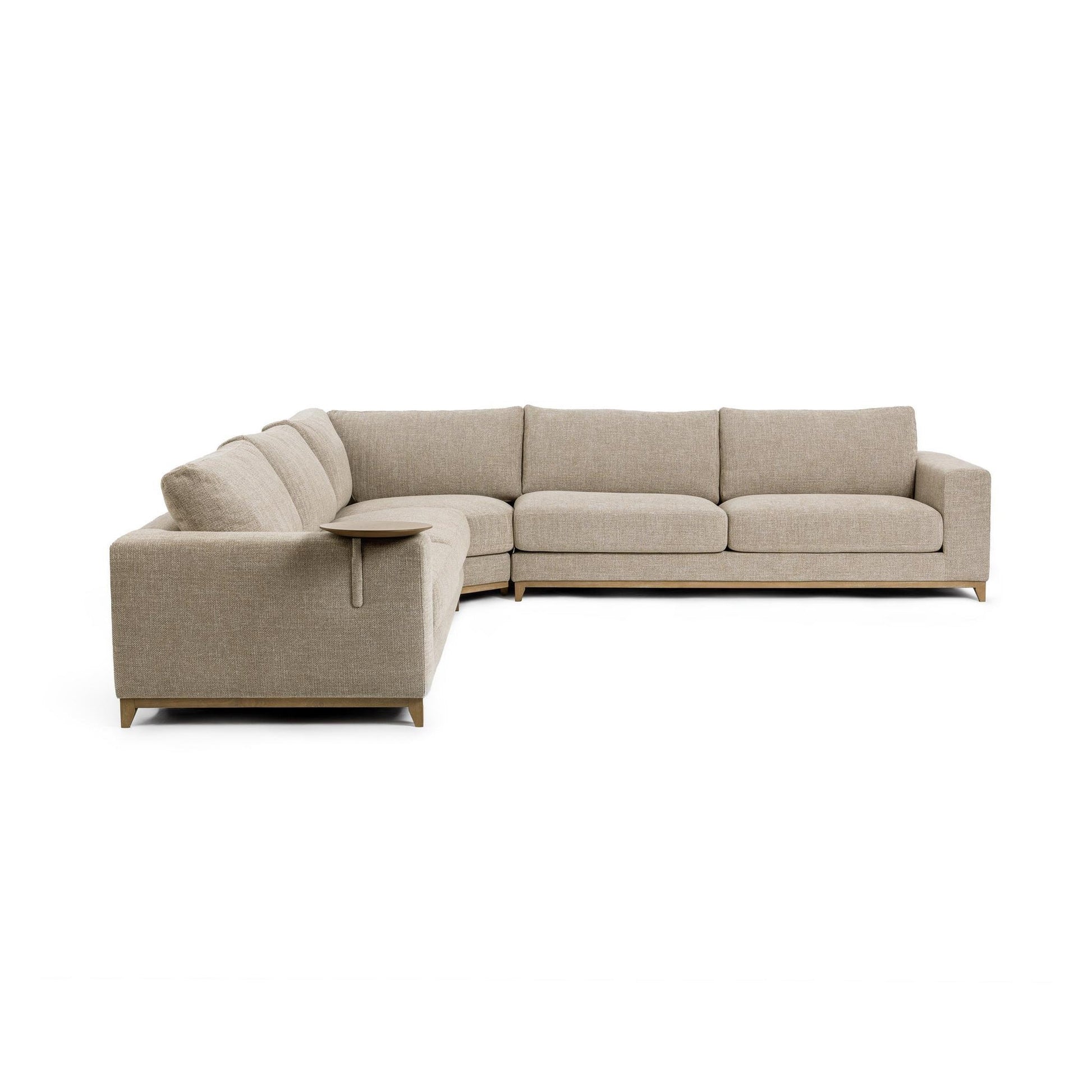 Bisque 100% Polyester Sectional Donovan Sectional Collection