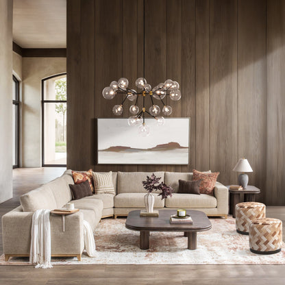 Donovan Sectional Bisque