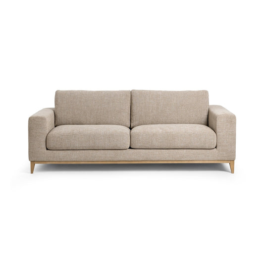 Bisque 100% Polyester Sofa Donovan Sofa Collection