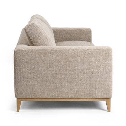 Bisque 100% Polyester Sofa Donovan Sofa Collection