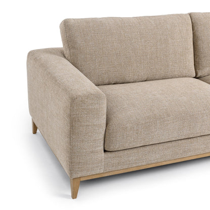 Bisque 100% Polyester Sofa Donovan Sofa Collection