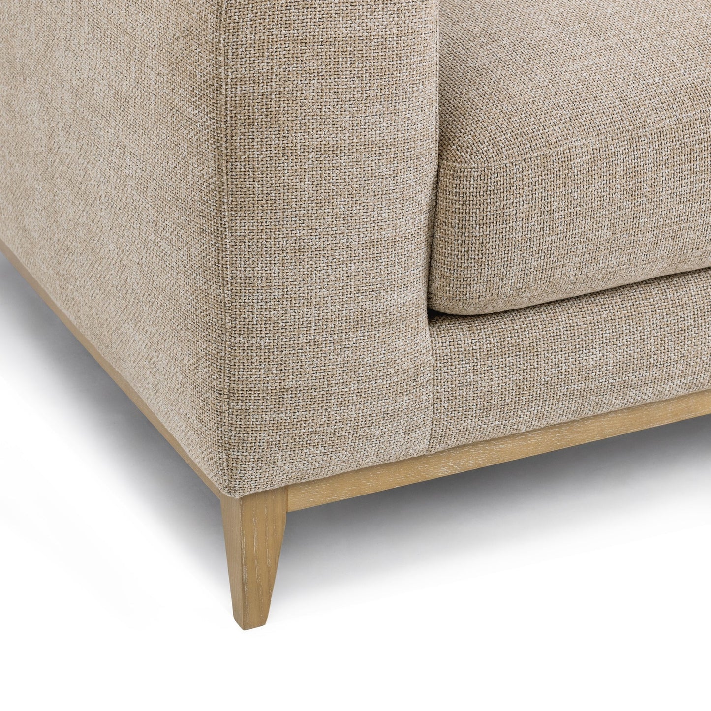 Bisque 100% Polyester Sofa Donovan Sofa Collection