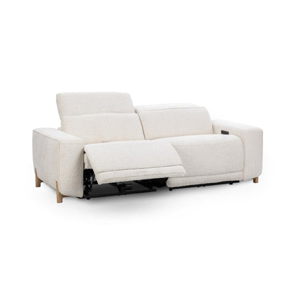 Ivory 100% Polyester Sofa Darrow Reclining Sofa Collection