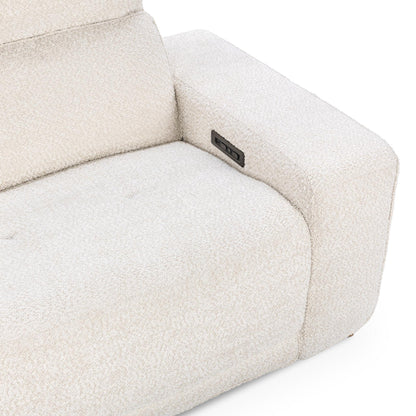Ivory 100% Polyester Sofa Darrow Reclining Sofa Collection
