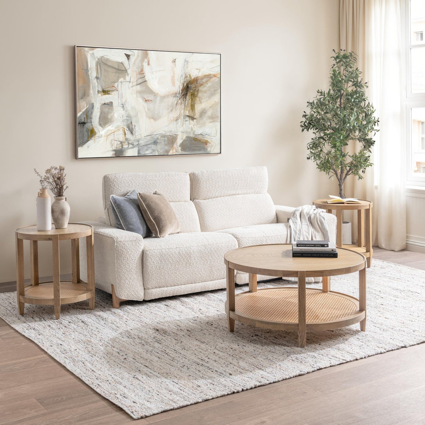 Ivory 100% Polyester Sofa Darrow Reclining Sofa Collection