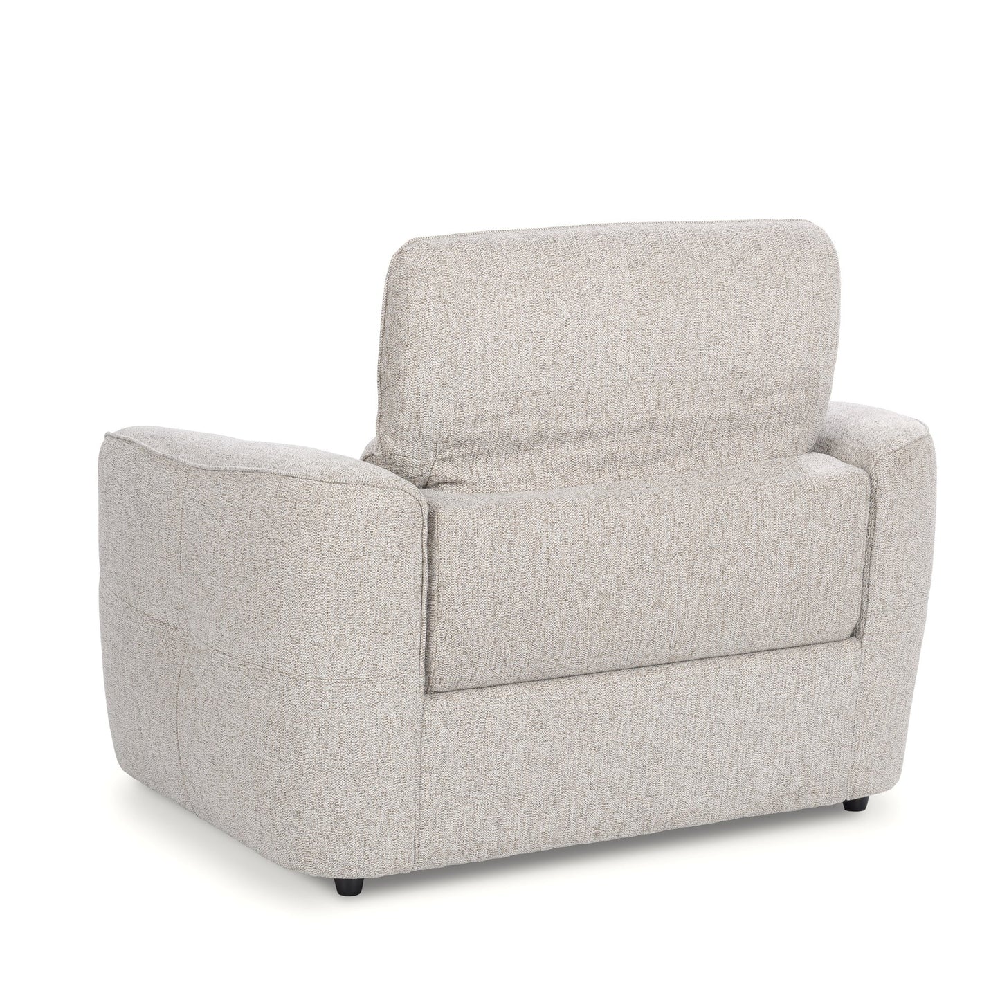 Gray 100% Polyester Accent Chair Ostend Power Recliner Collection