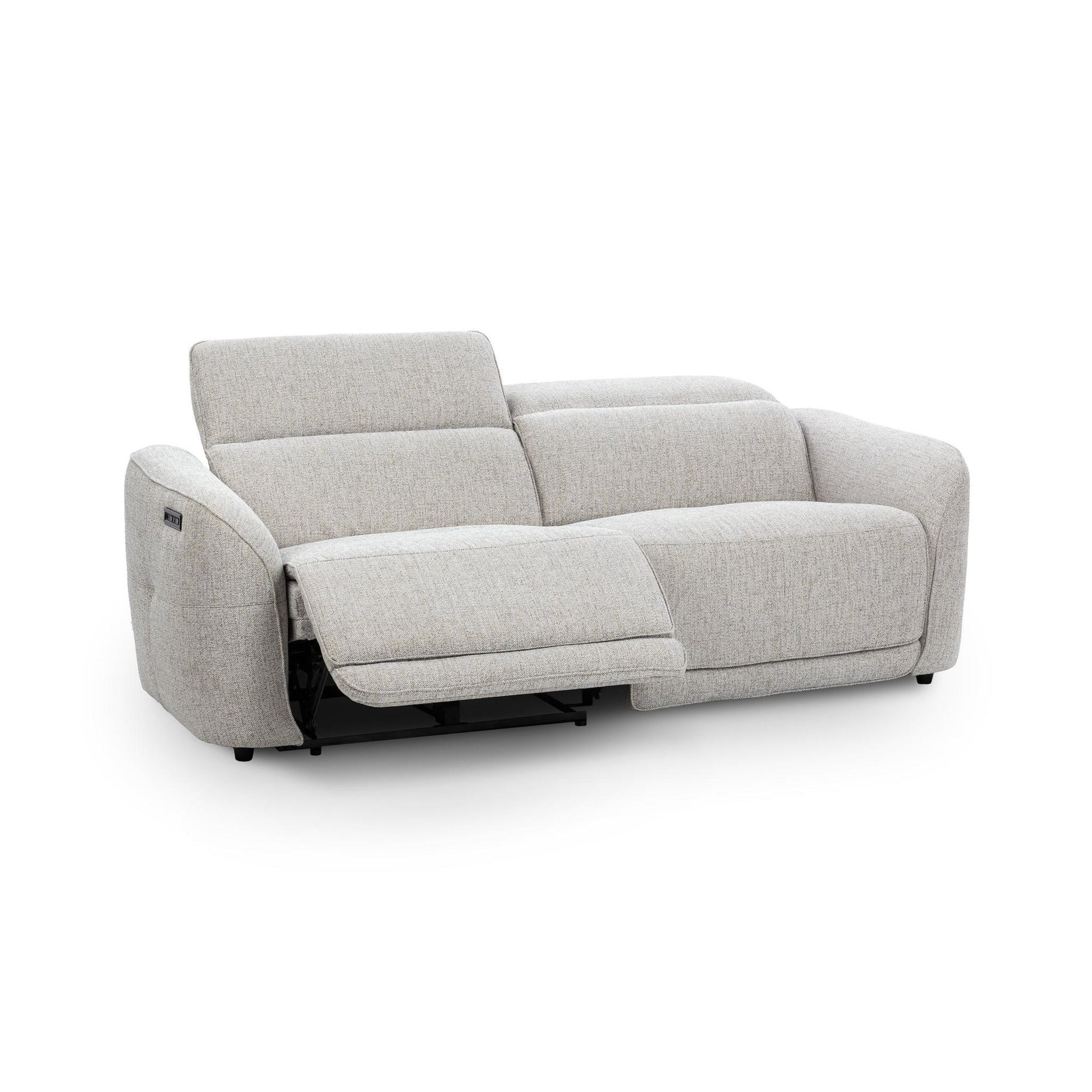 Gray 100% Polyester Sofa Ostend Reclining Sofa Collection