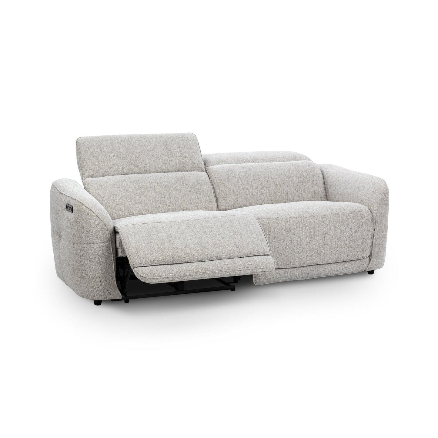 Gray 100% Polyester Sofa Ostend Reclining Sofa Collection