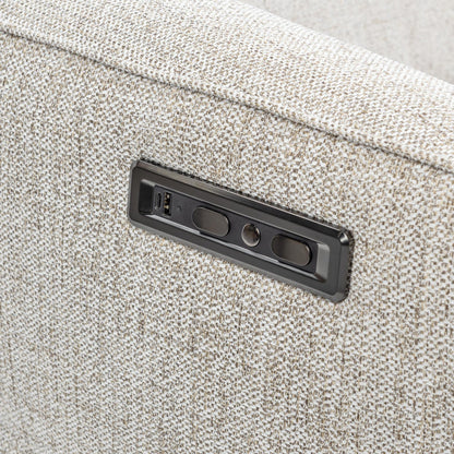 Gray 100% Polyester Sofa Ostend Reclining Sofa Collection