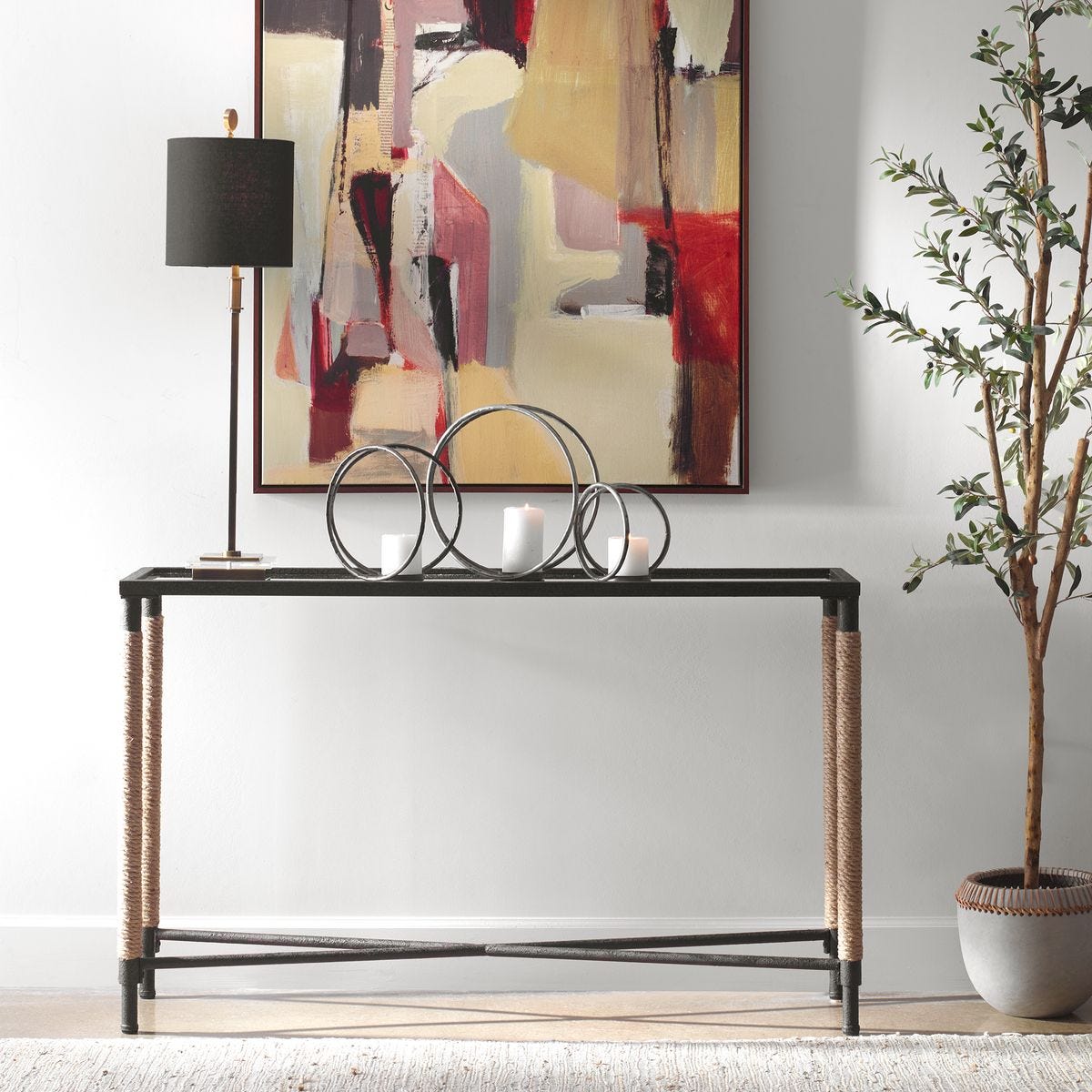 Aldercrest 4 Console Table