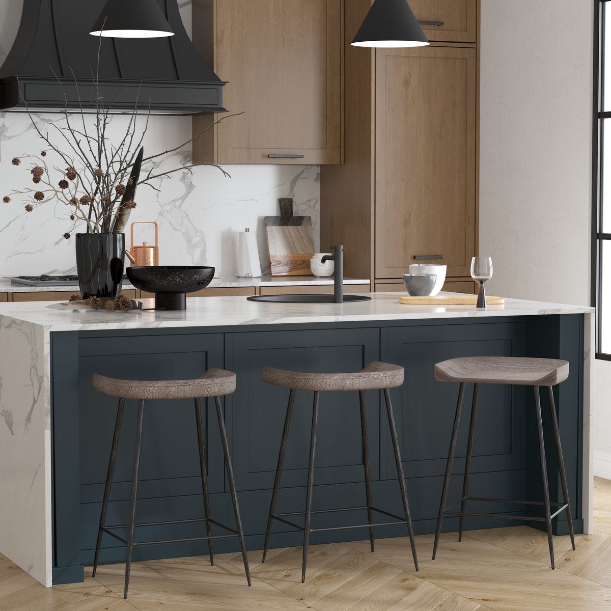 Refined Counter Stool